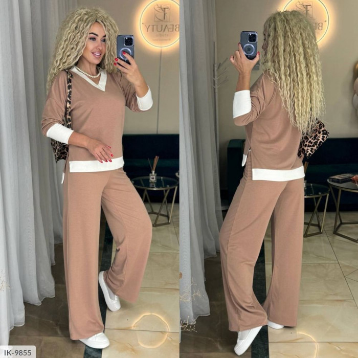 Жіночі костюми XL+ IK-9855 — елегантність і зручність