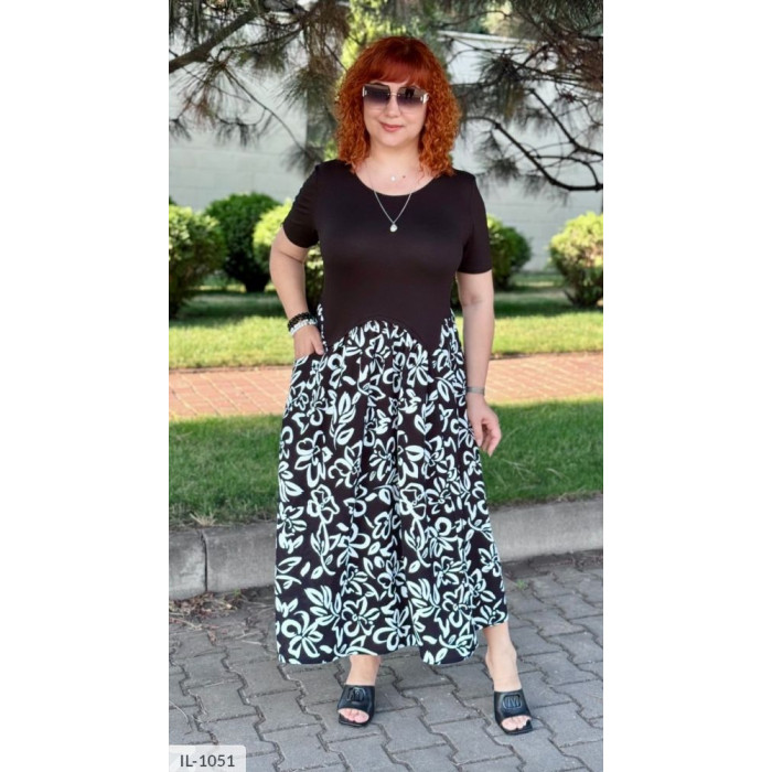 Новинки суконь великого розміру IL-1051 — твій стиль, твоя впевненість