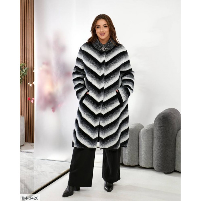 Жіночий верхній одяг Plus Size IM-3420 — тренди 2025