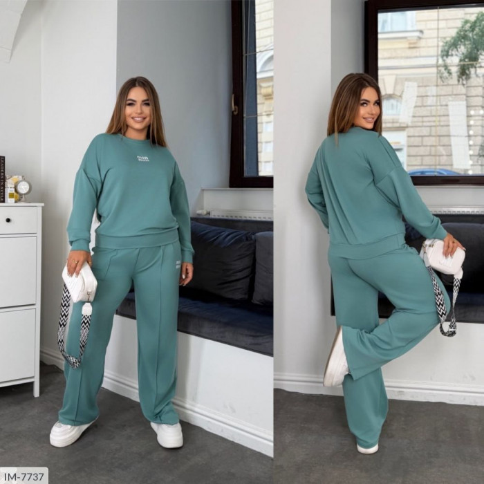 Жіночі прогулянкові костюми XL+ IM-7737 — тренди сезону