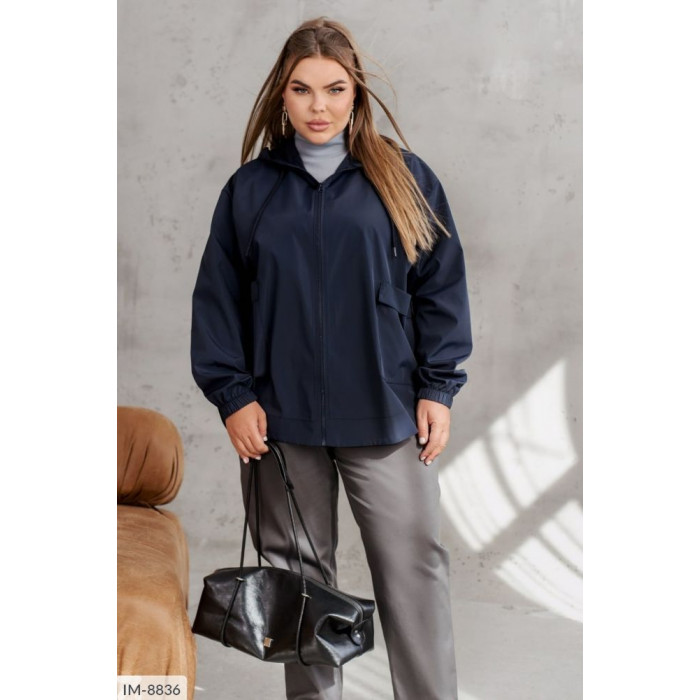 Верхній одяг великого розміру IM-8836 — тепло і стиль