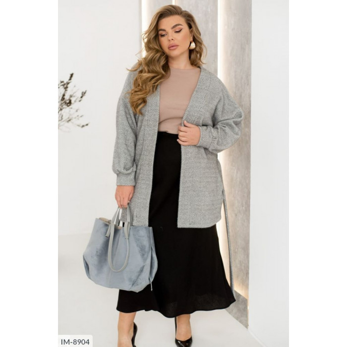 Модні фасони кардиганів XL+ IM-8904 — тренди сезону