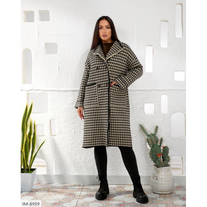 Жіночий верхній одяг Plus Size IM-8959 — тренди 2025