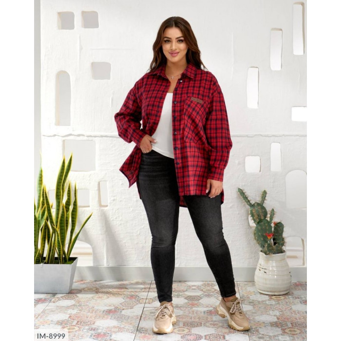 Модні сорочки і блузки великого розміру IM-8999 — елегантність і комфорт