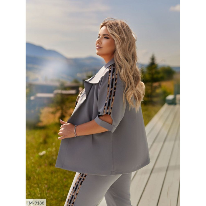 Костюми великого розміру IM-9188 — сучасна класика