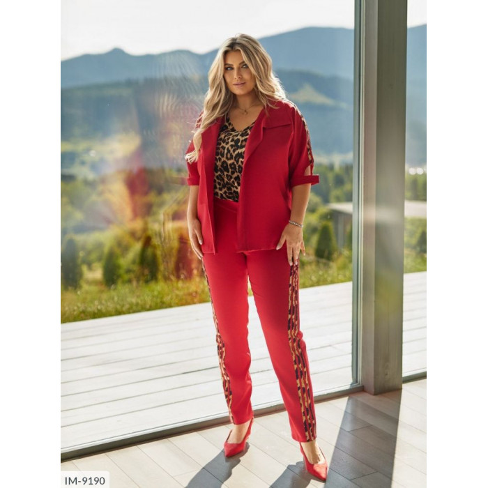 Костюми великого розміру IM-9190 — сучасна класика