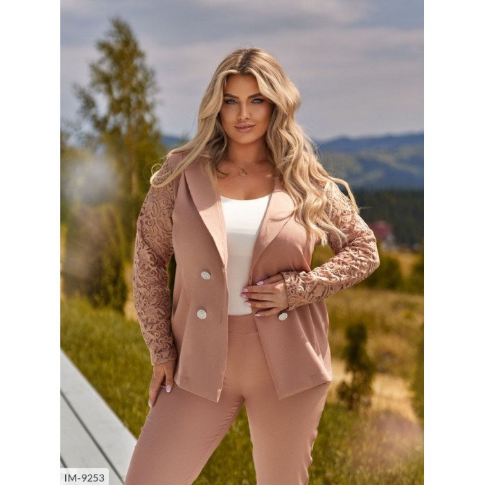 Жіночі костюми Plus Size IM-9253 — впевненість і стиль