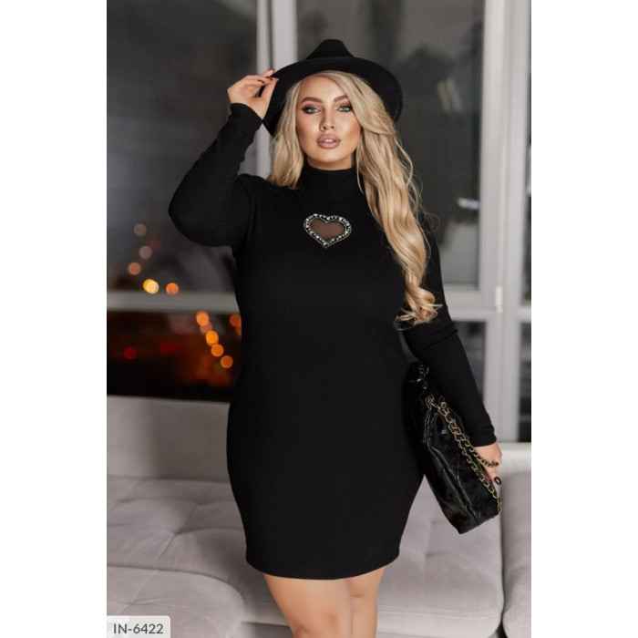 Сукні для пишних форм IN-6422 — виглядай розкішно