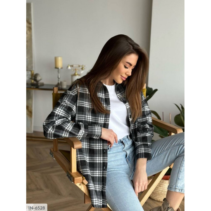 Модні образи IN-6528 — сорочки для офісу і прогулянок