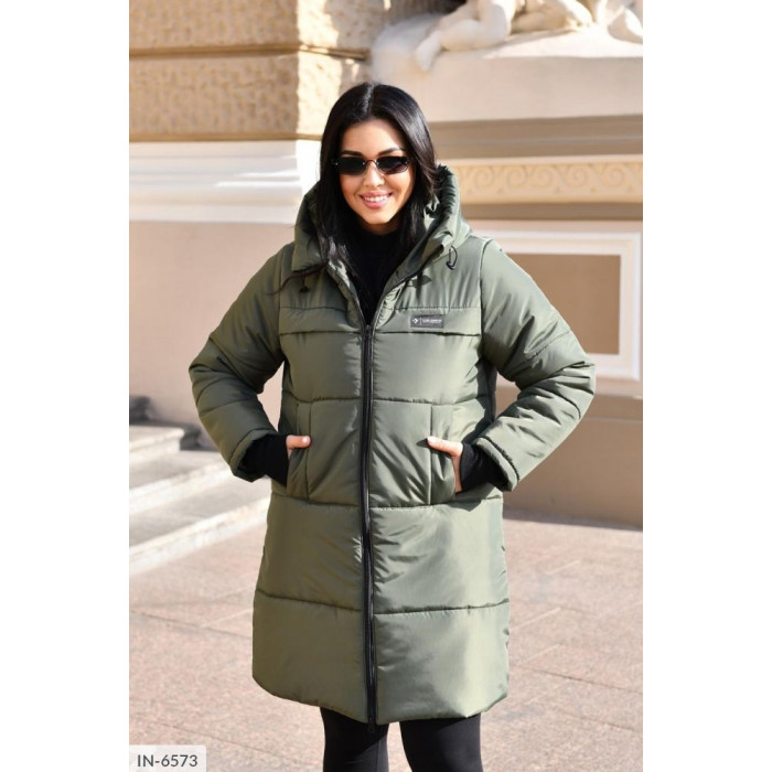 Верхній одяг великого розміру IN-6573 — тепло і стиль