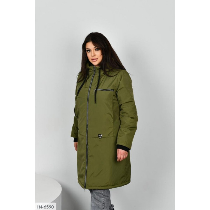 Жіночий верхній одяг Plus Size IN-6590 — тренди 2025