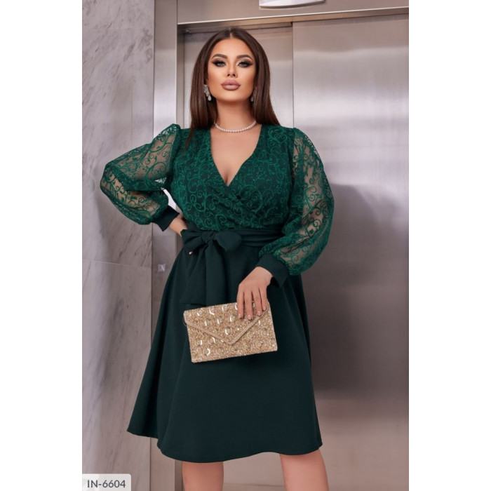 Новинки суконь великого розміру IN-6604 — твій стиль, твоя впевненість