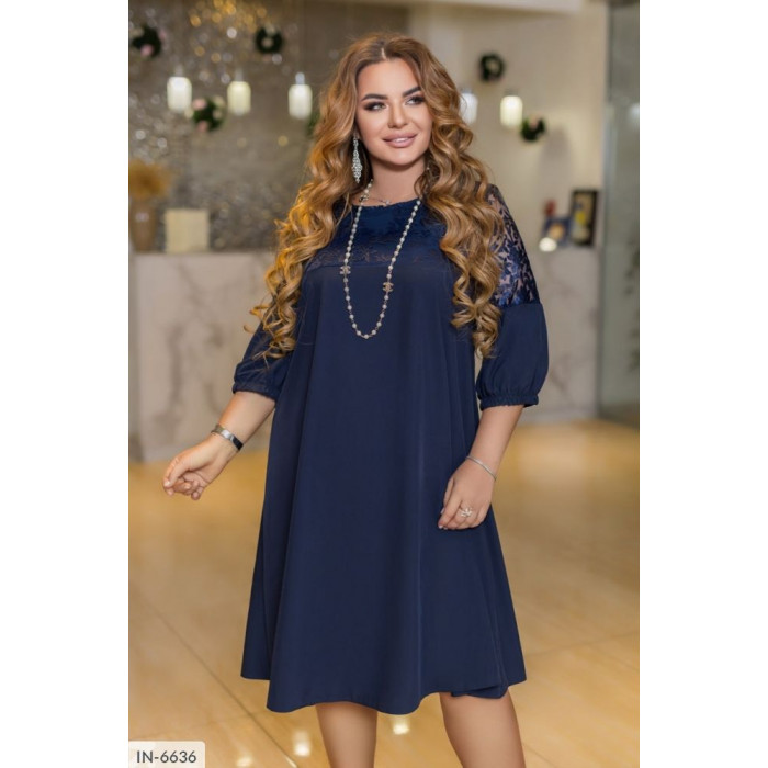 Модні образи для жінок великого розміру IN-6636