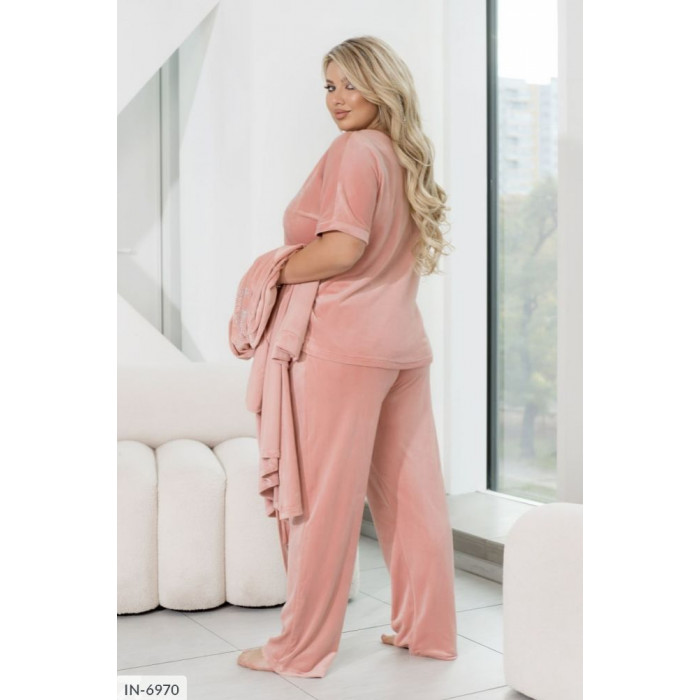 Модні піжами Plus Size IN-6970 — комфорт і якість