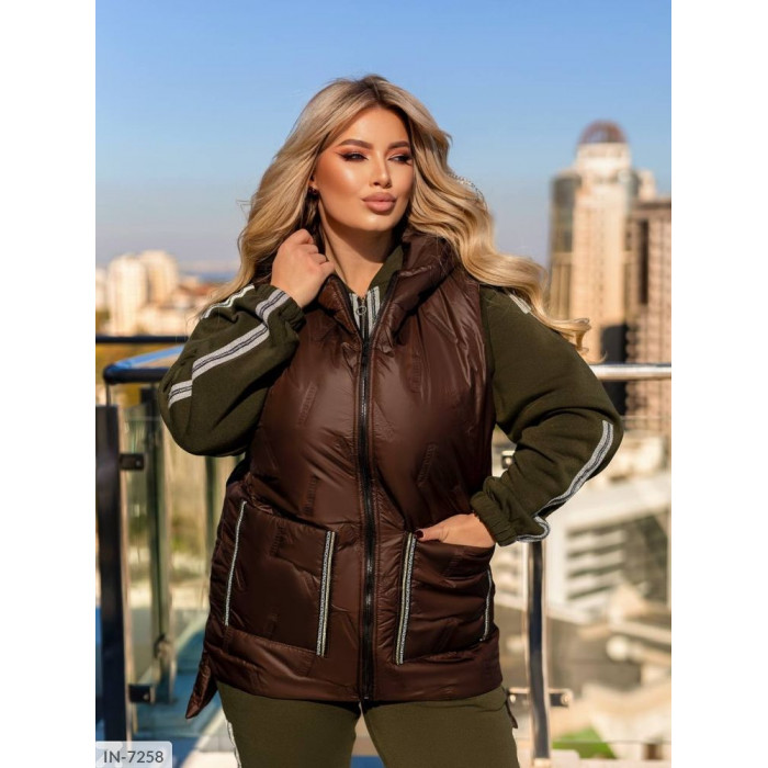 Модні костюми великого розміру IN-7258 — легкість і краса