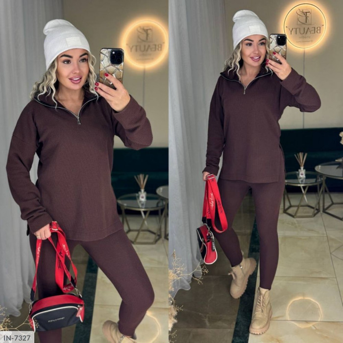 Жіночі костюми Plus Size IN-7327 — впевненість і стиль