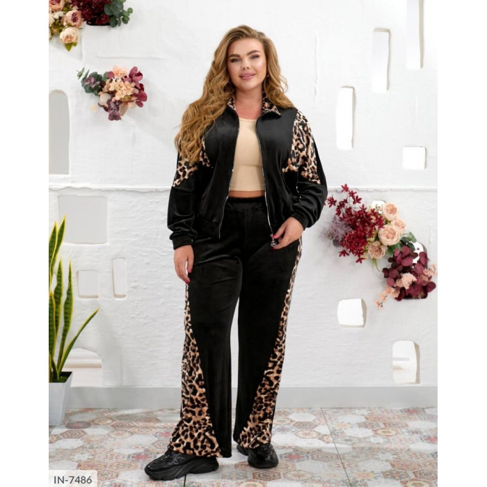 Жіночі прогулянкові костюми XL+ IN-7486 — тренди сезону
