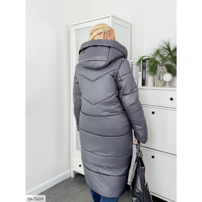 Верхній одяг великого розміру IN-7609 — тепло і стиль