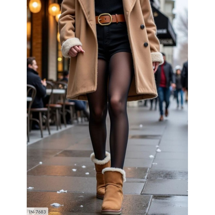 Модні колготи XL+ IN-7683 — зручна посадка