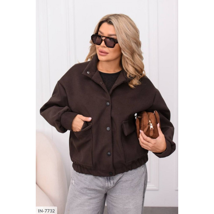 Жіночий верхній одяг Plus Size IN-7732 — тренди 2025