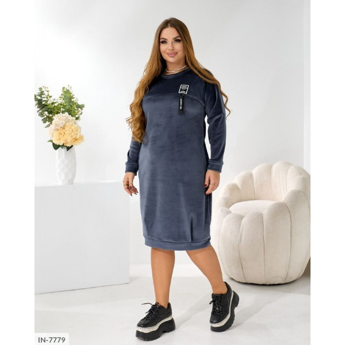 Модні сукні великого розміру IN-7779 — комфорт і краса щодня
