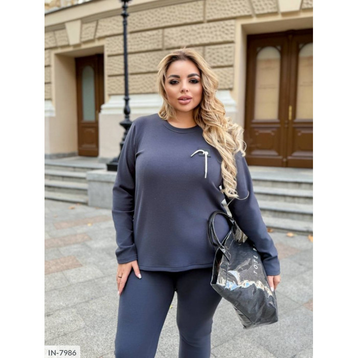 Модні костюми XL+ IN-7986 — гармонія стилю і практичності