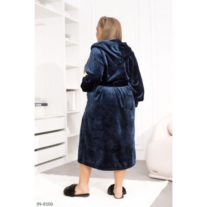 Халати Plus Size IN-8106 — елегантність для дому