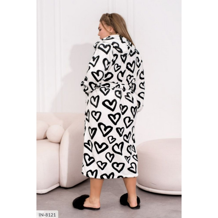 Халати Plus Size IN-8121 — елегантність для дому
