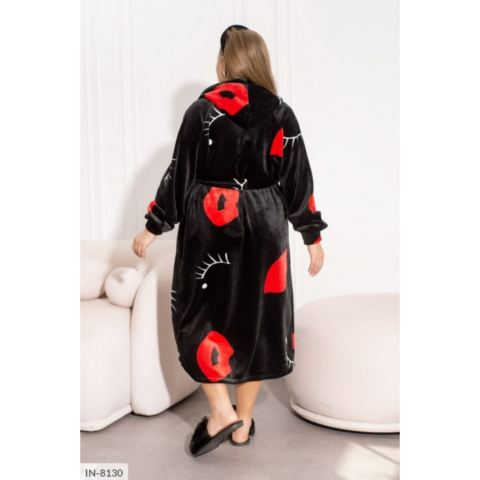 Піжами та халати XL+ IN-8130 — твій затишок і краса