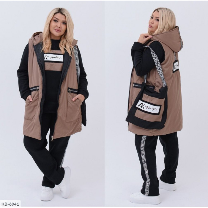 Жіночі костюми Plus Size KB-6941 — впевненість і стиль