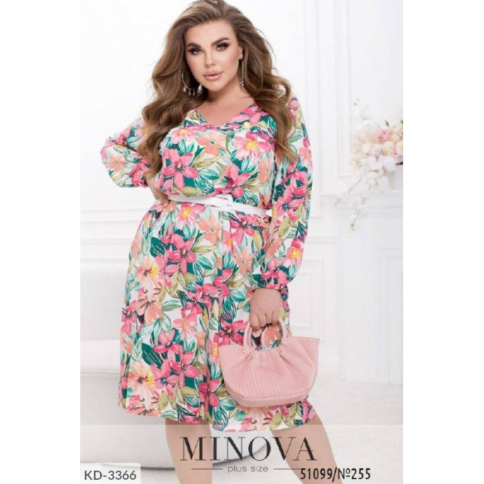 Модні сукні великого розміру KD-3366 — комфорт і краса щодня