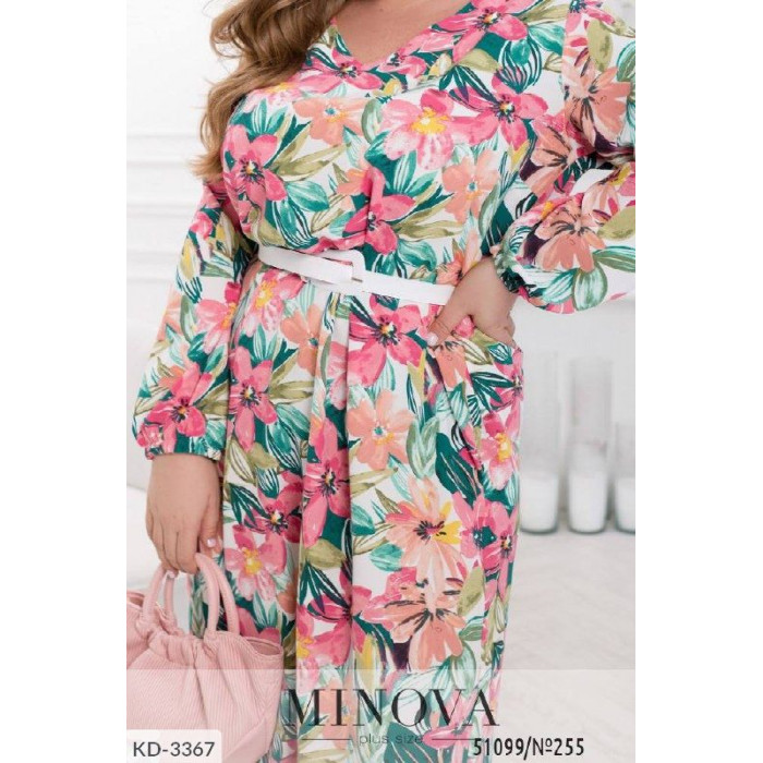 Модні образи для жінок великого розміру KD-3367