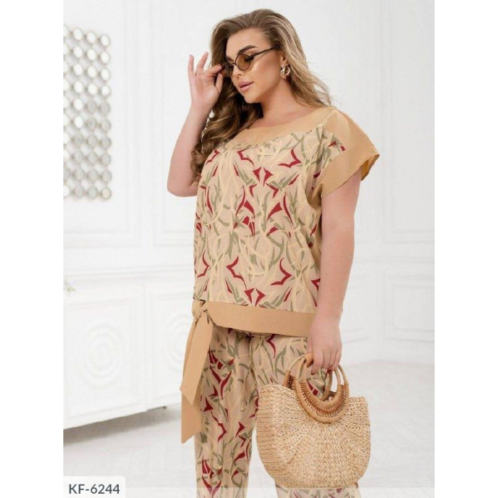 Модні костюми великого розміру KF-6244 — стиль і комфорт